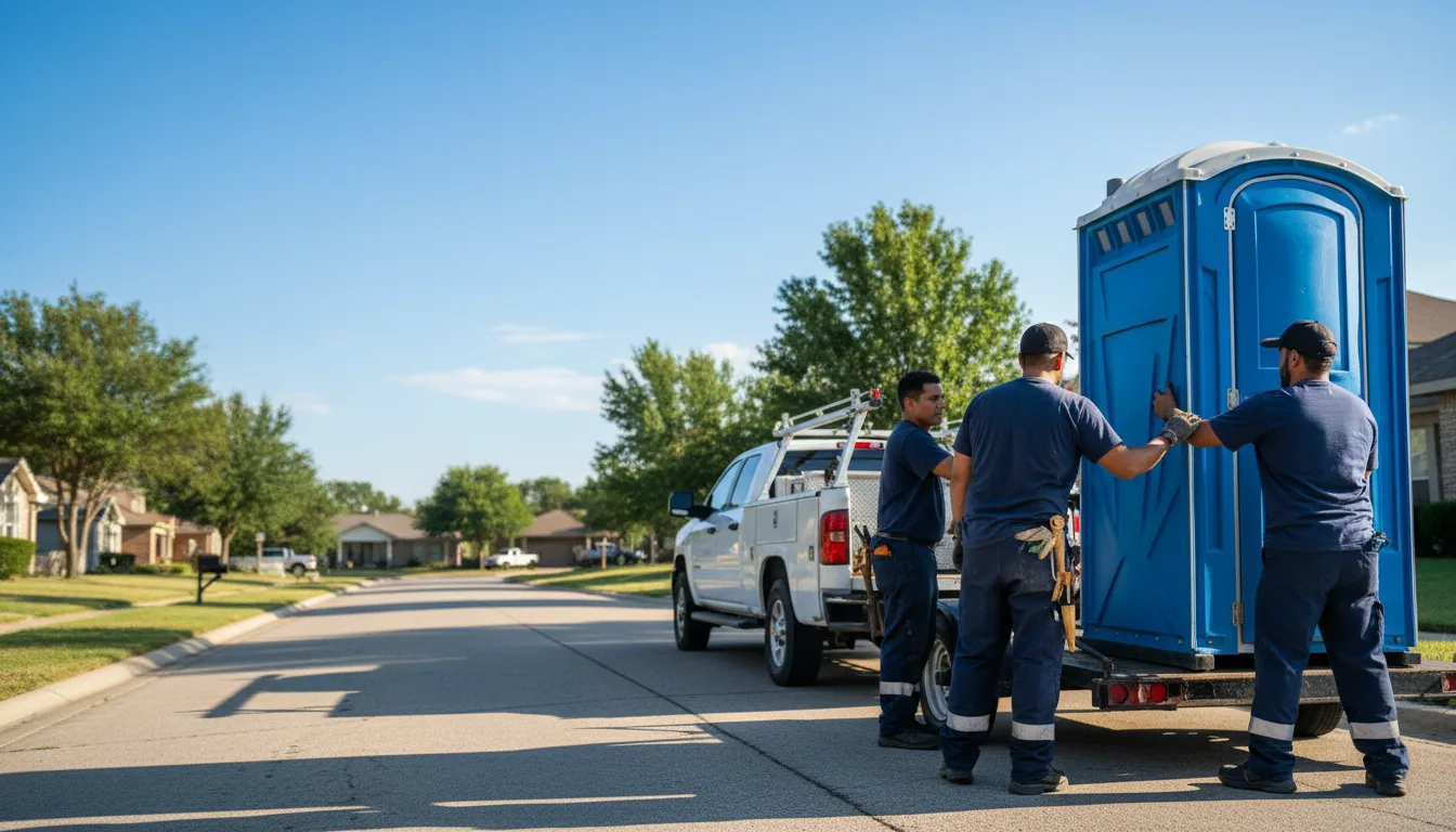 Portable Toilet Rental in New Burnside, IL near me